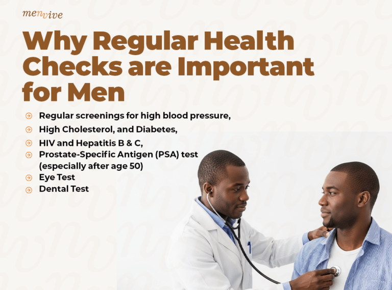Regular Checks for men - why it's important